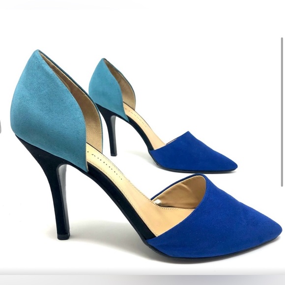 Chinese Laundry Blue Heels - Picture 2 of 8